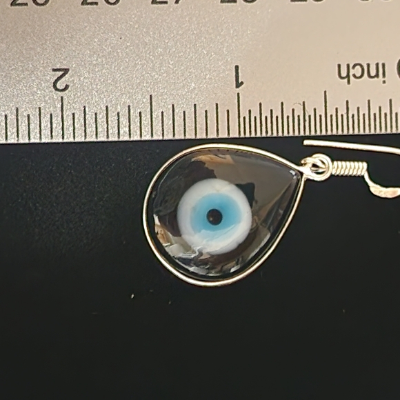 Blue Eye Earrings ♥️ - Picture 3 of 3